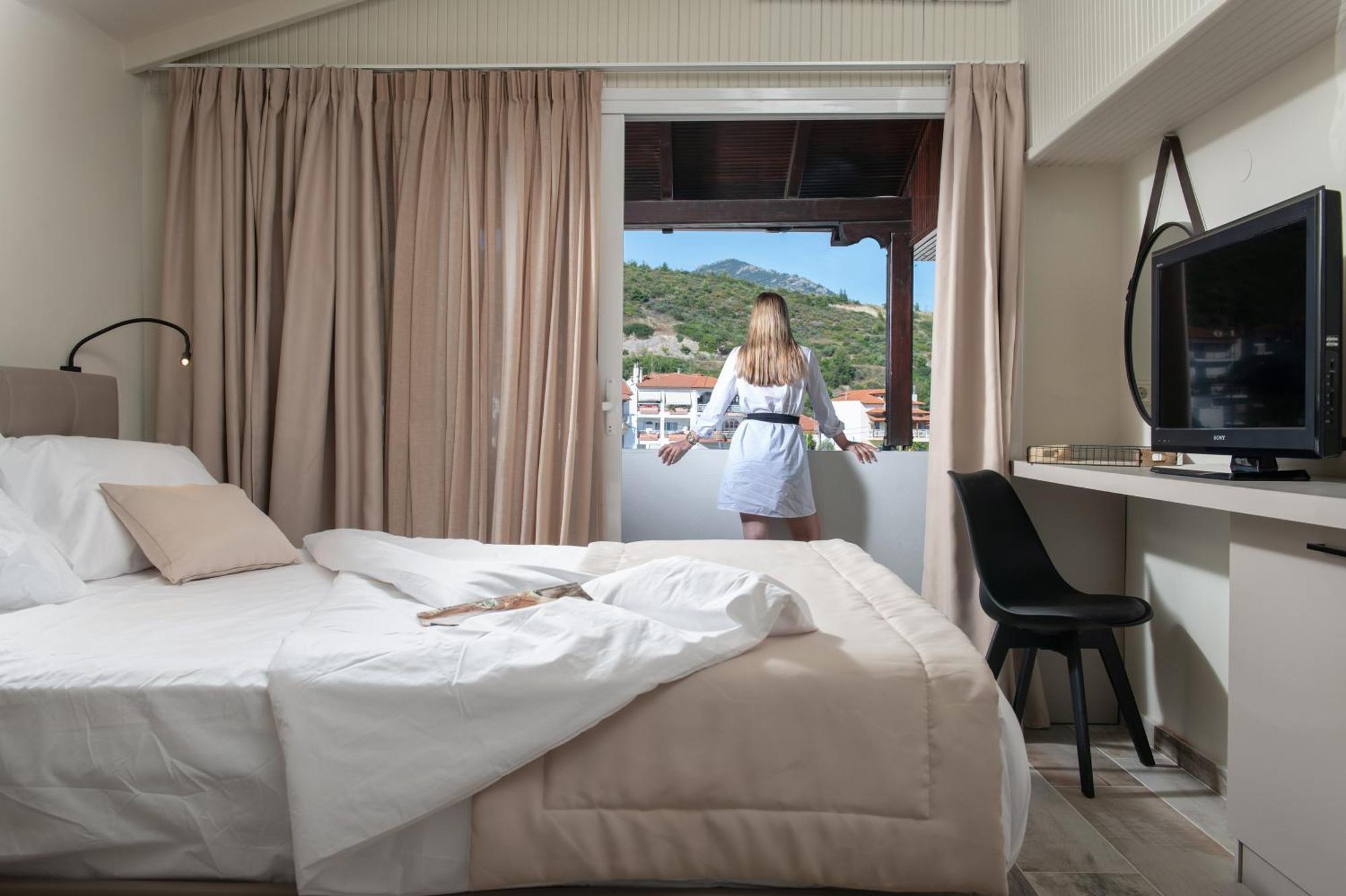 Olenia Luxury Apartments 4 Neos Marmaras Buitenkant foto